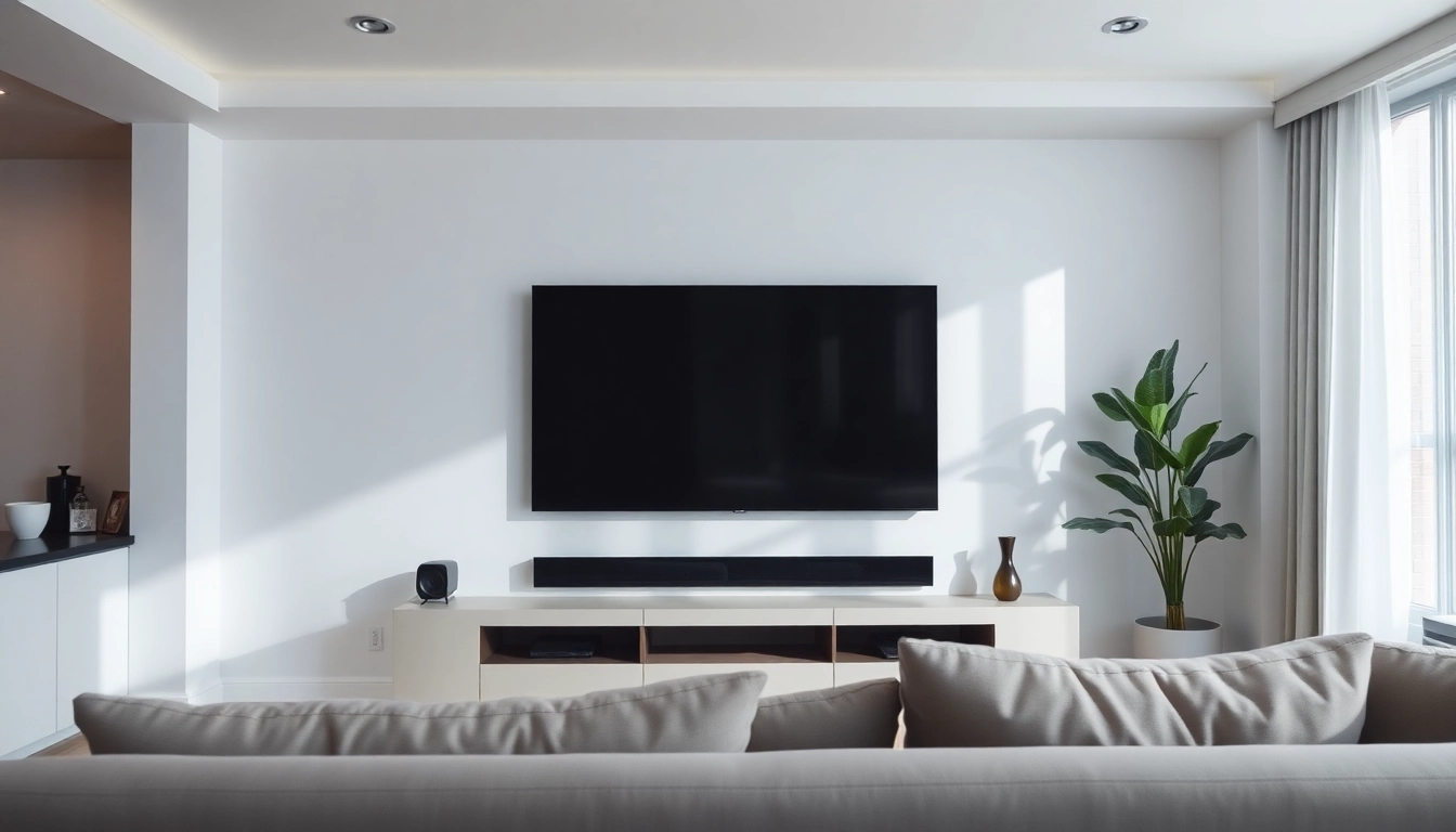 Elevate your living space with SmartHomeGuysPHX expert TV mounting and stylish setups.