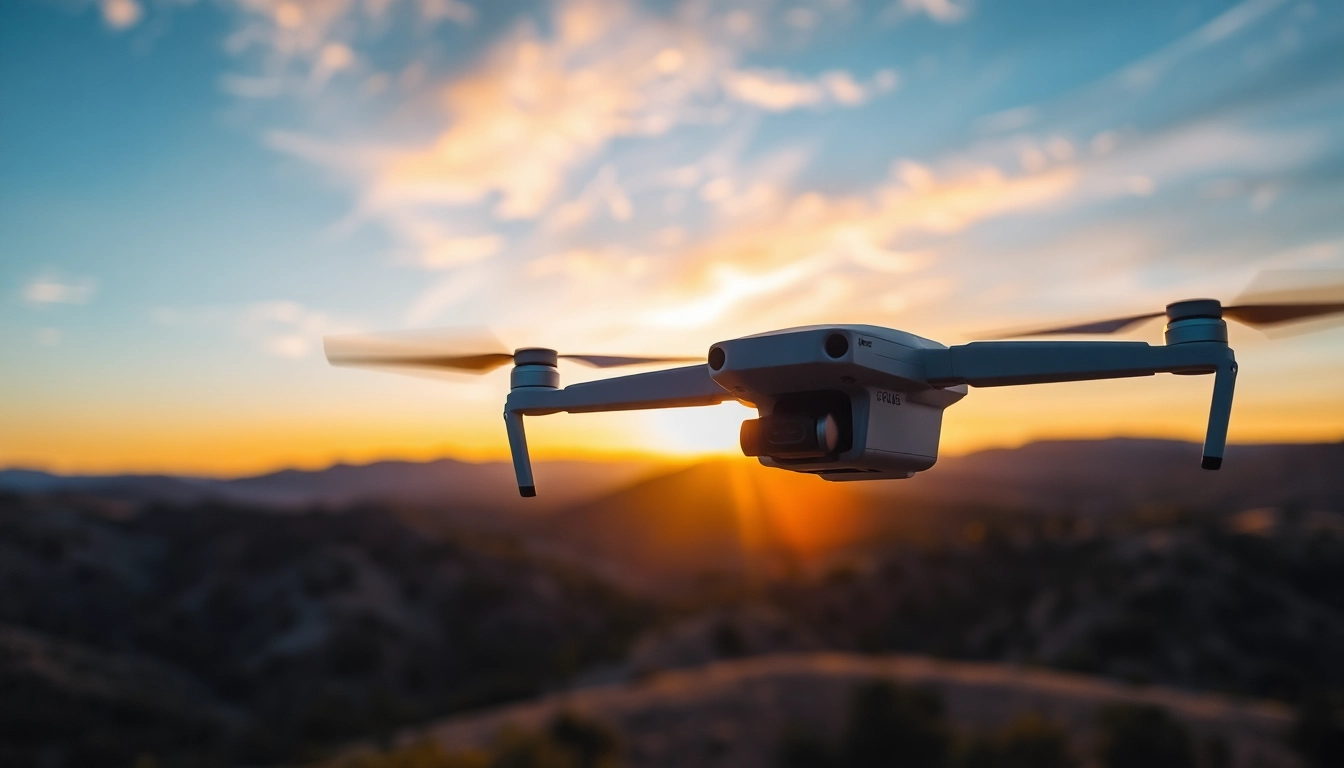 Learn about drone photography license requirements while viewing a drone soaring above scenic views.