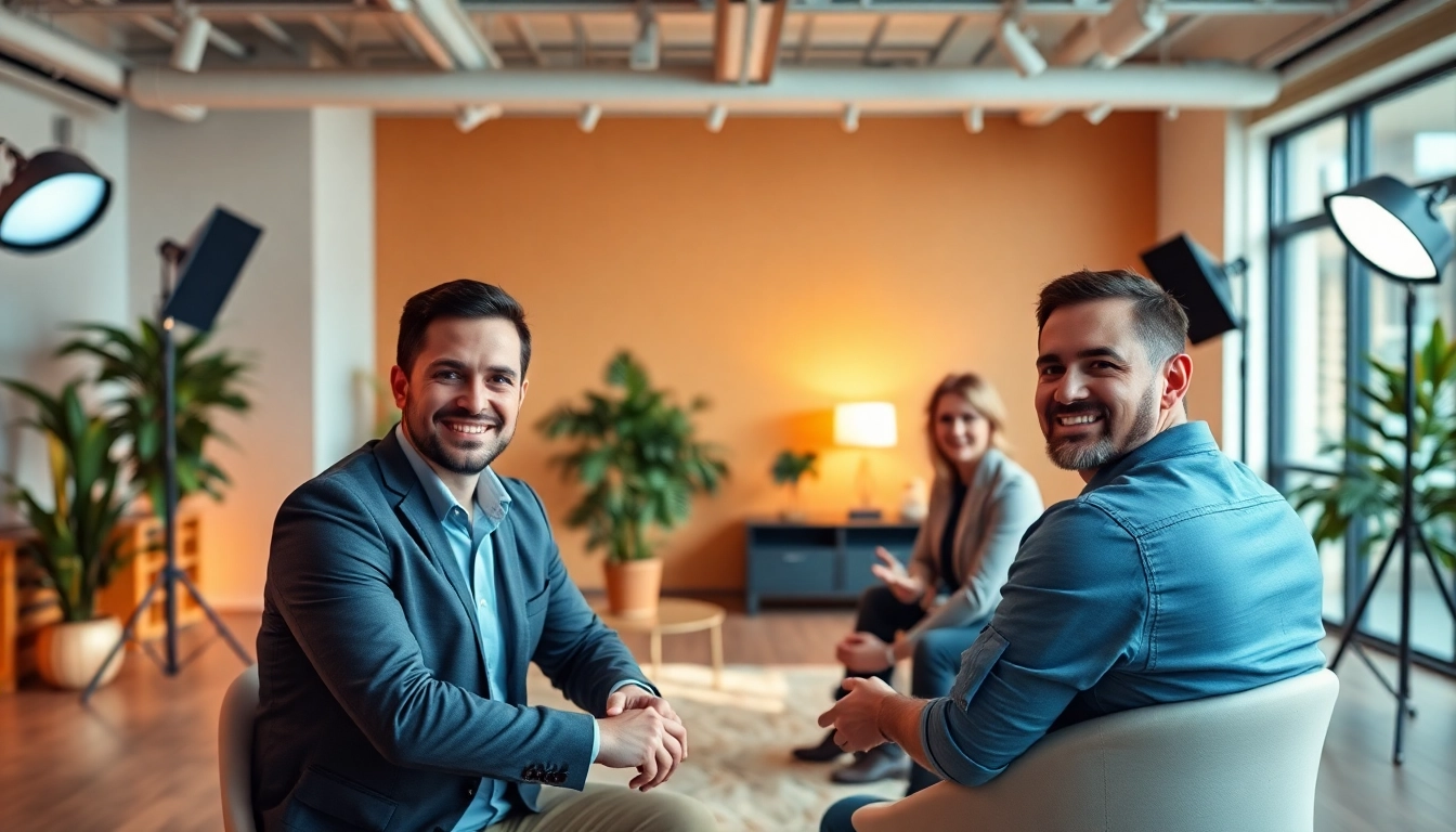 Capture stunning company headshots with a modern studio setting and warm lighting for a professional look.