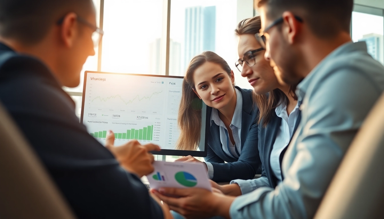 Analyze competitor pricing with a business team focused on financial data and market strategies.