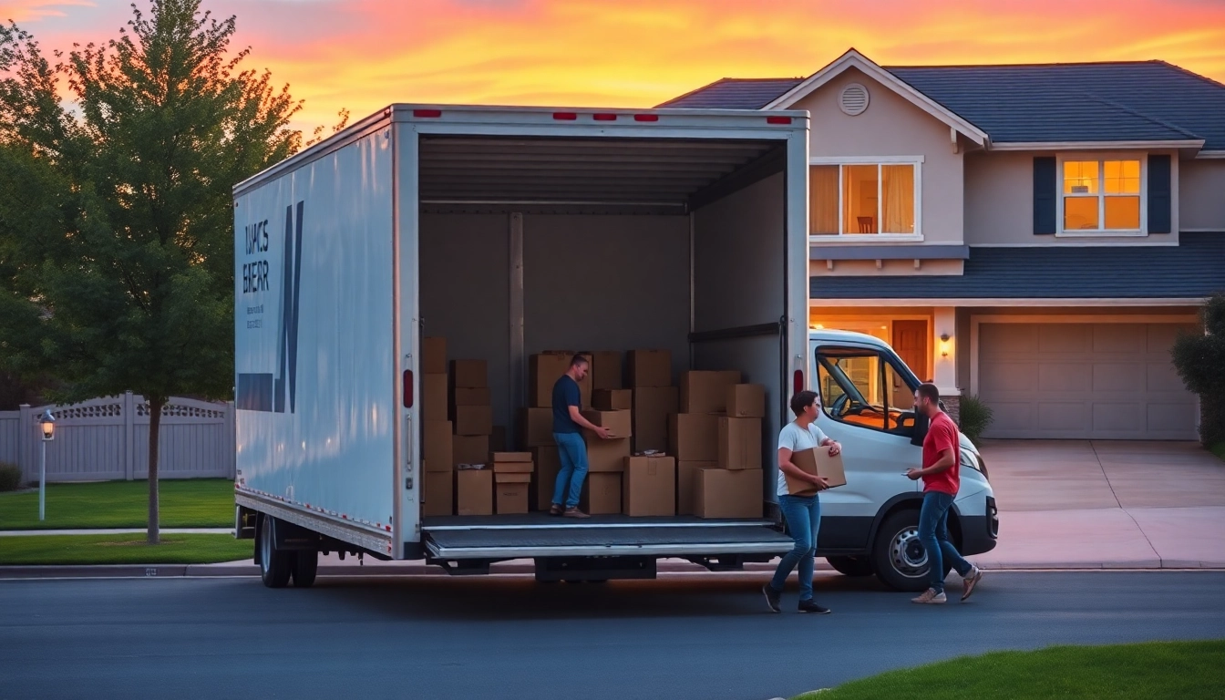 Efficient Umzug Erlangen service with professional movers packing for a smooth relocation.