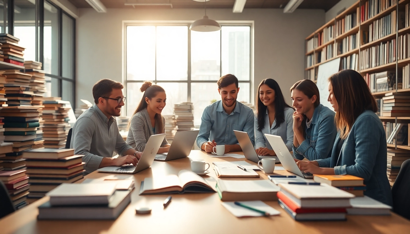 Acquire a buy master degree uk with collaborative study in a modern library atmosphere.