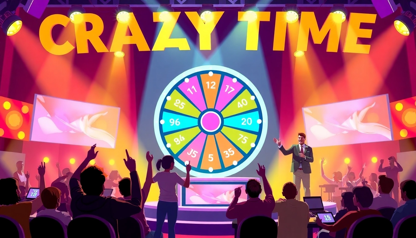 Analyze crazy time statistiche with vibrant visuals of a thrilling live game experience
