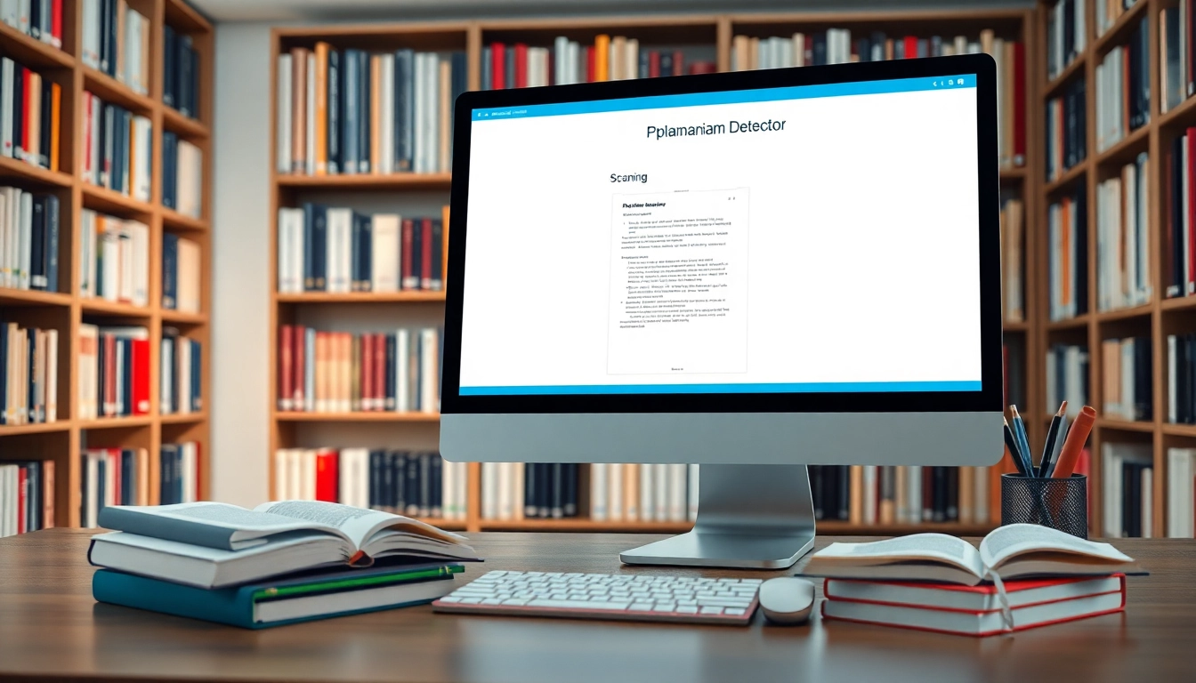 Examine a plagiarism detector tool on a screen, offering insights into text originality.