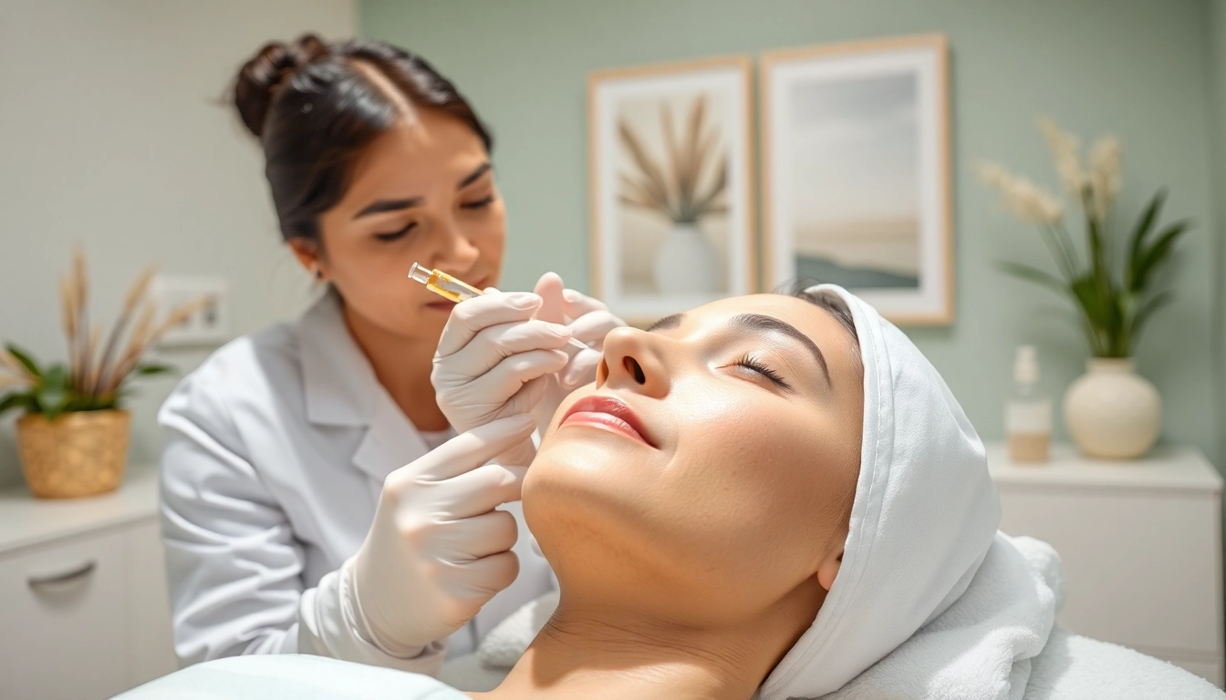 Enhance your radiance with botox treatment for face in a professional spa setting.