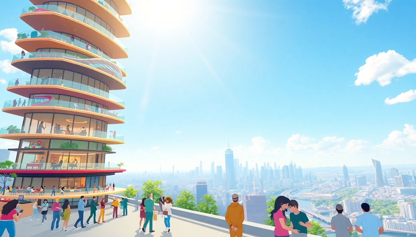 Build and manage a bustling sim tower filled with life and diverse facilities.