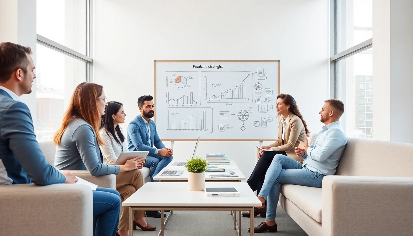 Optimize your amazon business wholesale strategies with a diverse professional team in action.