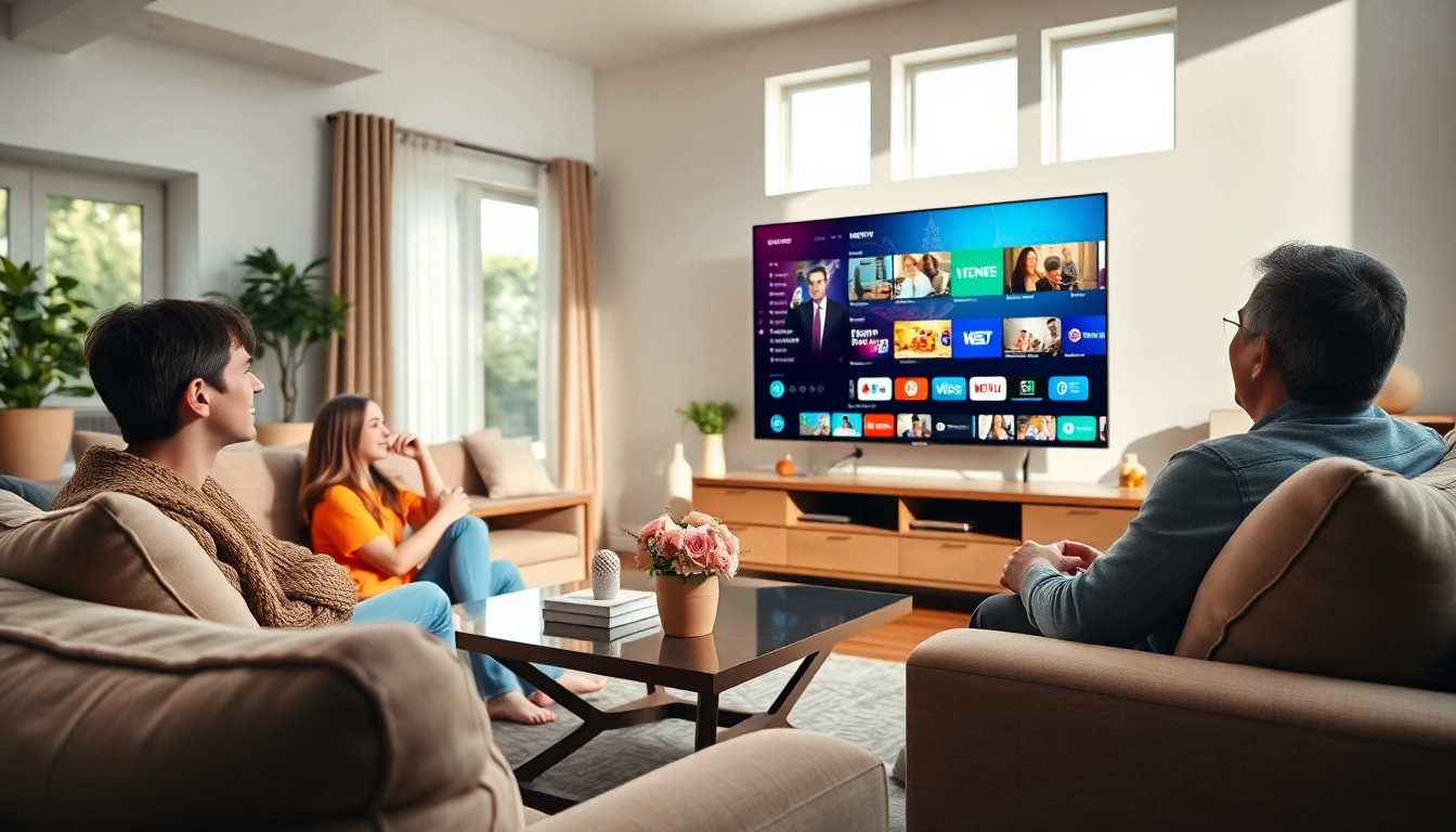 Ver películas y series con Comprar Listas IPTV en un ambiente acogedor y moderno.