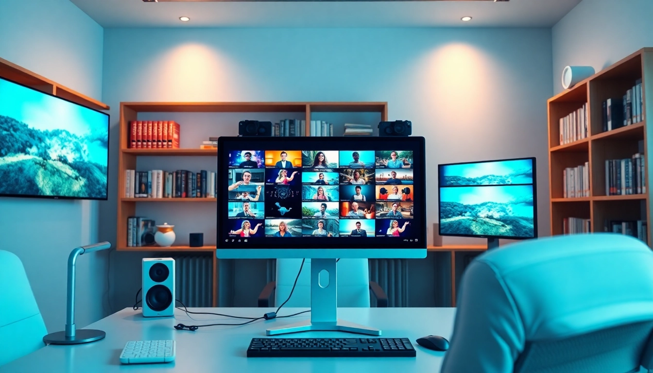 Showcase of KlingAI Prompts in a professional video creation studio.